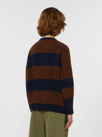 MAX MARA maglia donna vinaccia da donna
