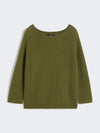 MAX MARA maglia donna verde oliva da donna