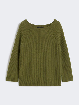 MAX MARA maglia donna verde oliva da donna