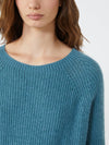 MAX MARA maglia donna petrolio da donna