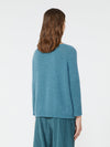 MAX MARA maglia donna petrolio da donna