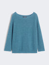 MAX MARA maglia donna petrolio da donna