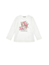 MONNALISA t-shirt bambina panna da bambino