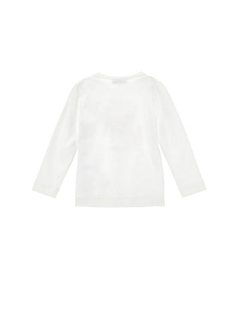 MONNALISA t-shirt bambina panna da bambino