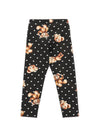 MONNALISA leggings bambina nero da bambino