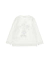 MONNALISA t-shirt bambina panna stampa minnie da bambino