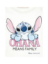 MONNALISA t-shirt bambina panna stampa stitch da bambino