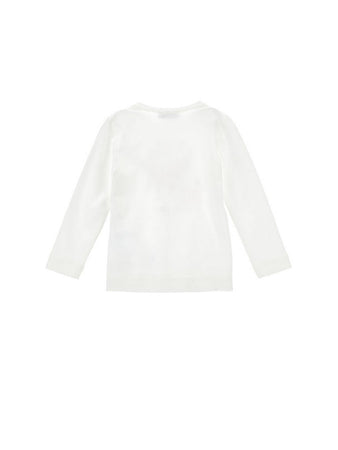 MONNALISA t-shirt bambina panna da bambino