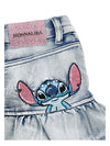 MONNALISA minigonna bambina stampa stitch da bambino