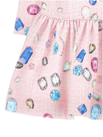 MONNALISA abito bambina rosa da bambino