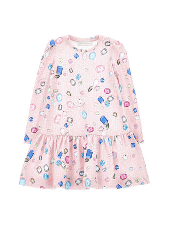 MONNALISA abito bambina rosa da bambino
