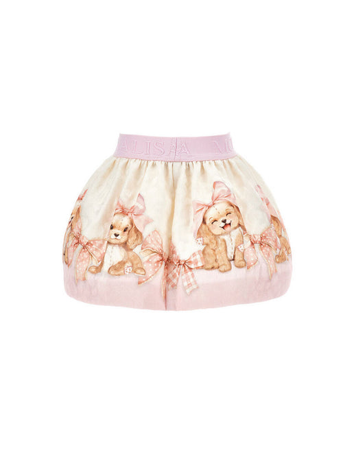 MONNALISA gonna bambina panna e rosa da bambino