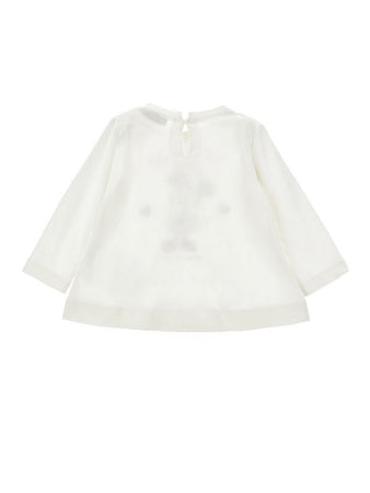 MONNALISA maglia bambina panna stampa minnie da bambino