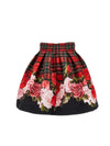 MONNALISA gonna bambina rosso e nero da bambino