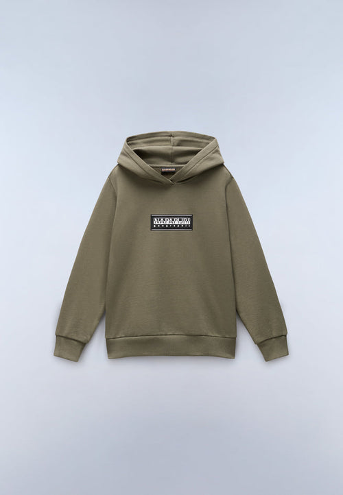 NAPAPIJRI felpa bambino verde da bambino