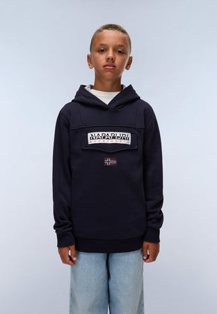 NAPAPIJRI felpa bambino blu marino da bambino