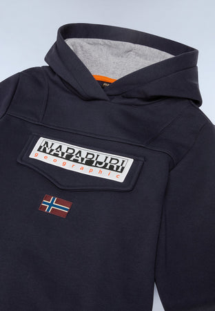 NAPAPIJRI felpa bambino blu marino da bambino