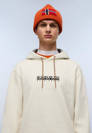 NAPAPIJRI felpa uomo beige da uomo
