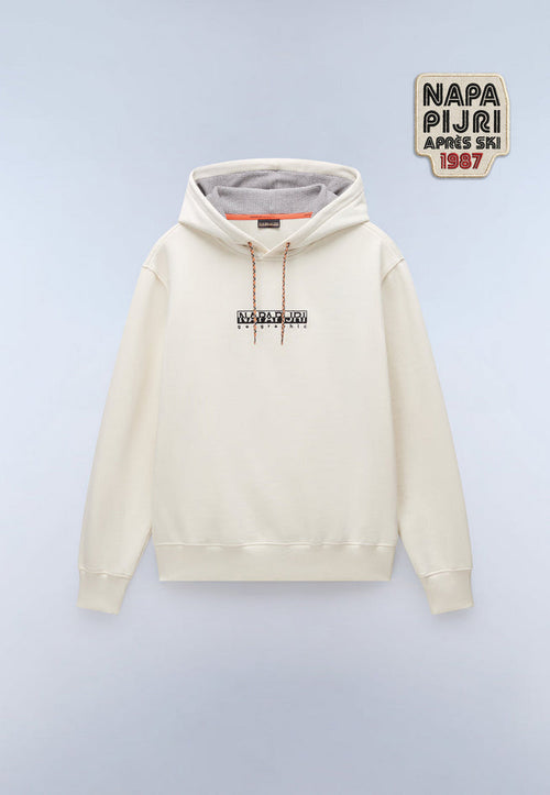 NAPAPIJRI felpa uomo beige da uomo