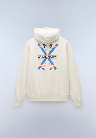 NAPAPIJRI felpa uomo beige da uomo