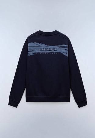 NAPAPIJRI felpa uomo blu marine da uomo