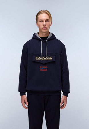NAPAPIJRI felpa uomo blu curo da uomo
