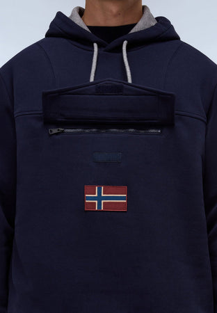 NAPAPIJRI felpa uomo blu curo da uomo