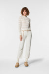 NENETTE pantaloni donna avorio da donna