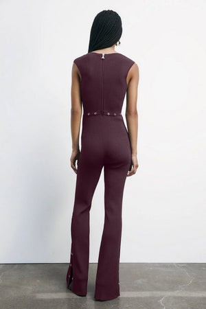 PATRIZIA PEPE tuta donna porpora da donna