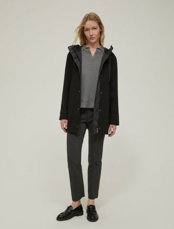 PENNYBLACK pantaloni donna grigio melange da donna