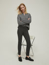 PENNYBLACK pantaloni donna grigio melange da donna