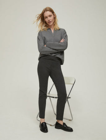 PENNYBLACK pantaloni donna grigio melange da donna