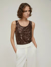 PENNYBLACK canotta donna marrone da donna