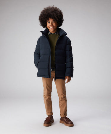 PEUTEREY KIDS piumino bambino blu grafite da bambino