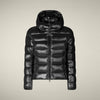 SAVE THE DUCK piumino donna nero da donna