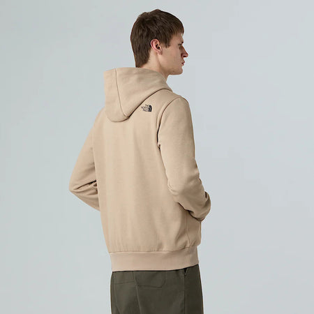 THE NORTH FACE felpa uomo mushroom grey da uomo
