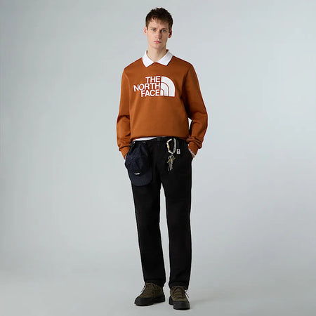 THE NORTH FACE felpa uomo ambra da uomo