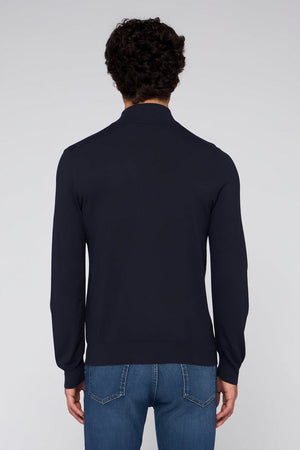 TRUSSARDI cardigan uomo blu da uomo