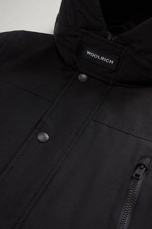 Woolrich parka bambino nero da bambino