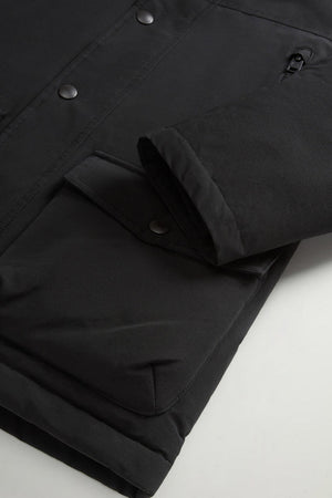 Woolrich parka bambino nero da bambino