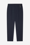 Pantalone uomo AT.P.CO Berlino blu con coulisse in tessuto tecnico stretch