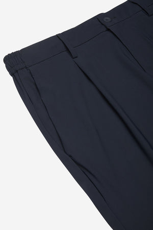 Pantalone uomo AT.P.CO Berlino blu con coulisse in tessuto tecnico stretch