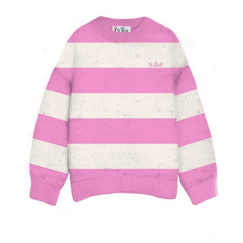 MC2 SAINT BARTH maglioni donna mc2 saint barth - jessie stretch striped 2310 - multicolore da donna