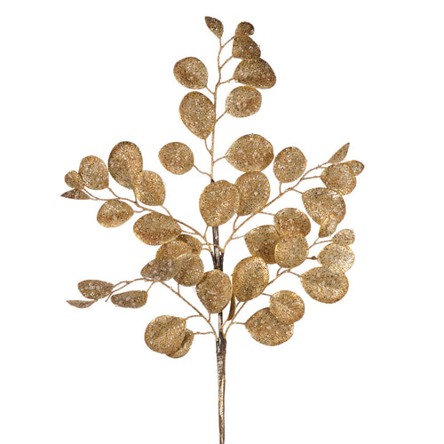 Ramo decorativo color oro per decorazioni e composizioni di fiori h 76 cm