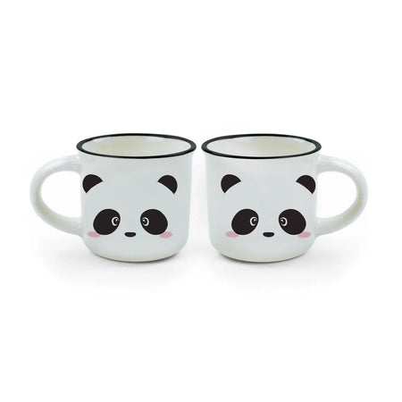Set di 2 Tazzine da Caffè - Panda - Espresso For Two