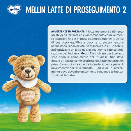 MELLIN 2 - Latte Liquido di Proseguimento 12 x 500ml