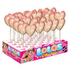 Lecca-lecca a forma di tette per la festa hot di addio al celibato sexy gadget per adulti 18+