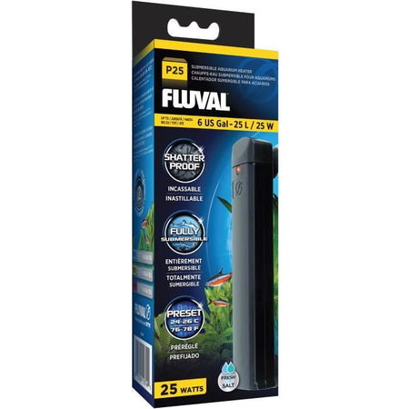 FLUVAL Scaldabagno FL P25 Riscaldatore per acquario preimpostato - Per pesci