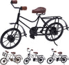 Bicicletta decorativa in metallo decorazione ambienti 20 x 36 cm