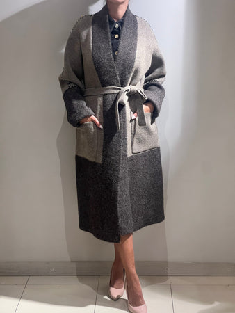 Cappotto Vicolo Moro e grigio